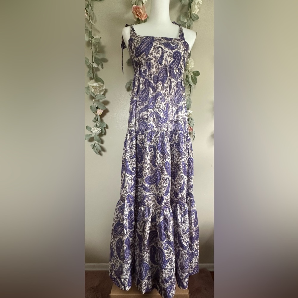 Zimmermann Devi Tie Shoulder Dress - Picture 6 of 13